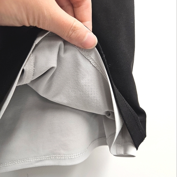 Chaps Black & White Jersey Dress - Picture 7 of 7